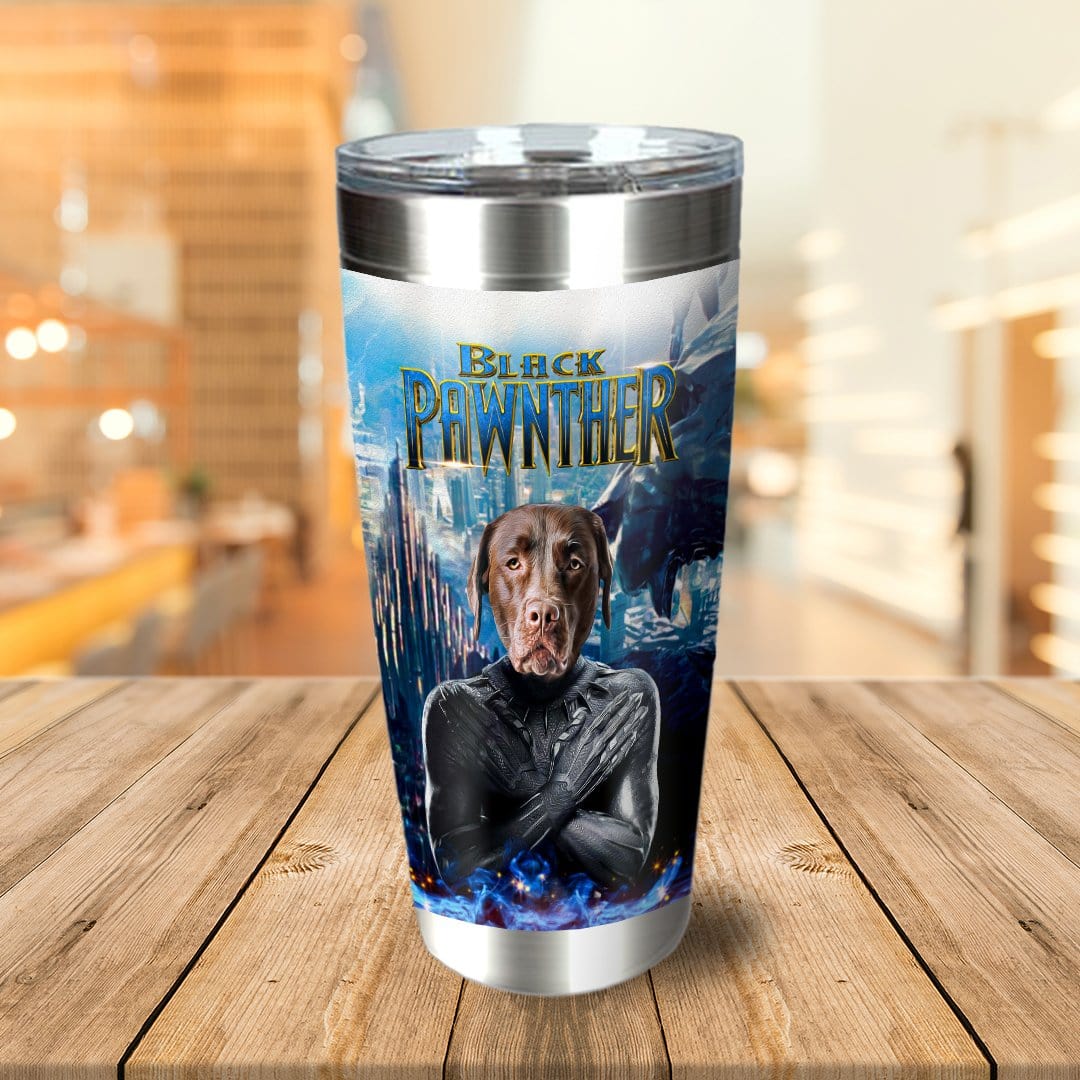 &#39;Black Pawnther&#39; Personalized Tumbler