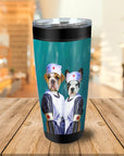 'The Nurses' Personalized 2 Pet Tumbler