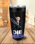 Cats in Black Personalized 2 Pet Tumbler