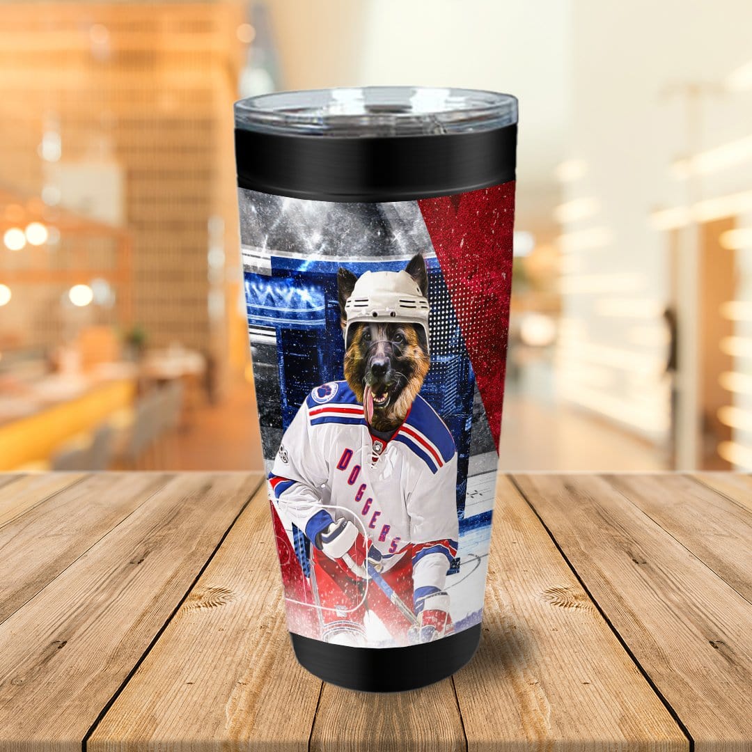 &#39;New York Doggers&#39; Personalized Tumbler