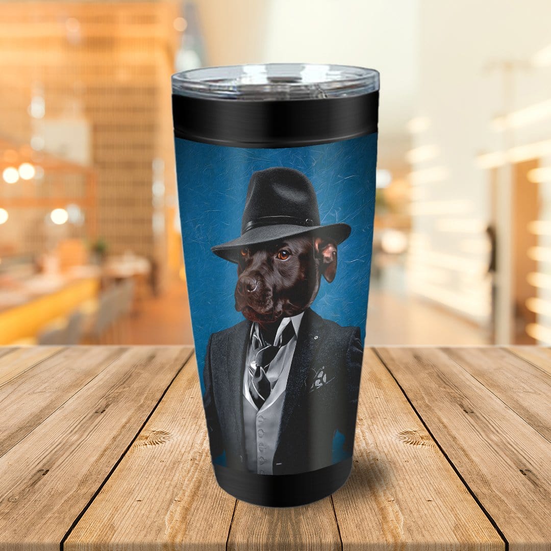 &#39;The Mobster&#39; Personalized Tumbler