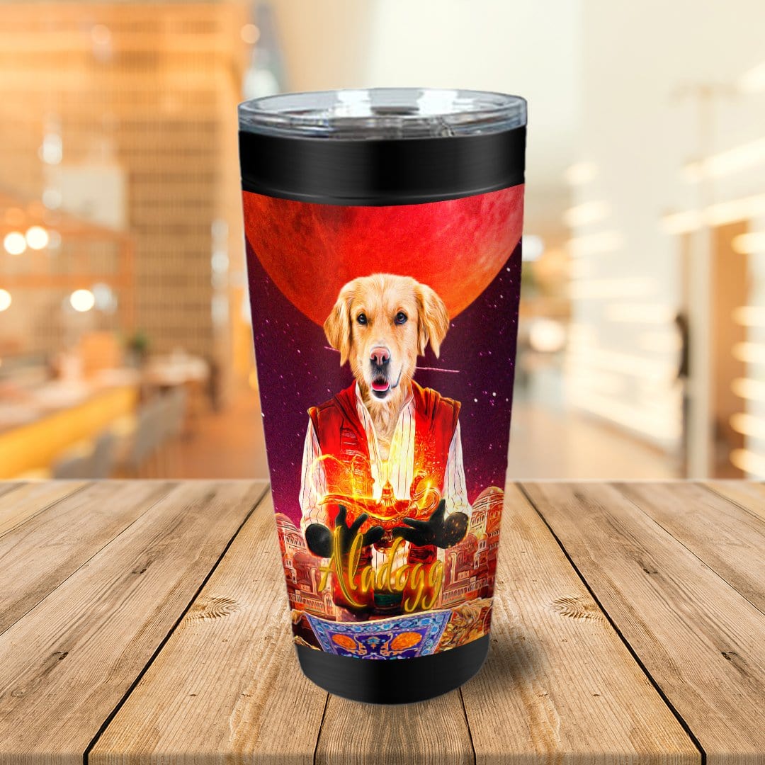 &#39;Aladogg&#39; Personalized Tumbler