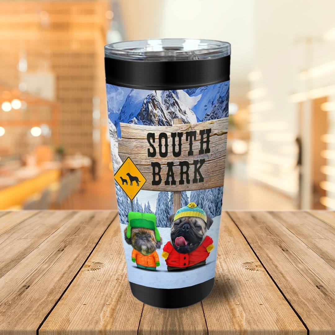 &#39;South Bark&#39; Personalized 2 Pet Tumbler