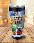 'South Bark' Personalized 2 Pet Tumbler