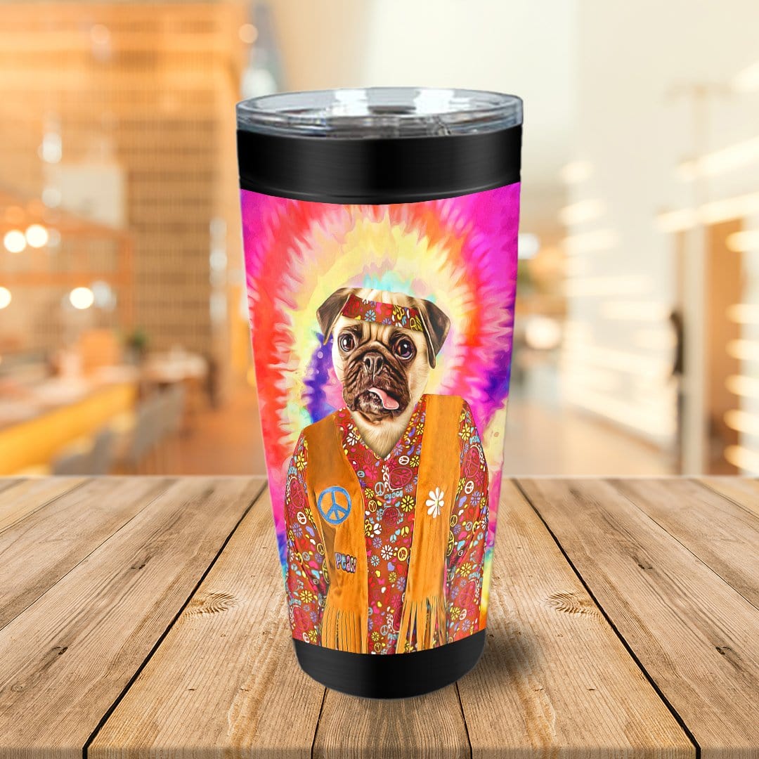 &#39;The Hippie (Female)&#39; Personalized Tumbler