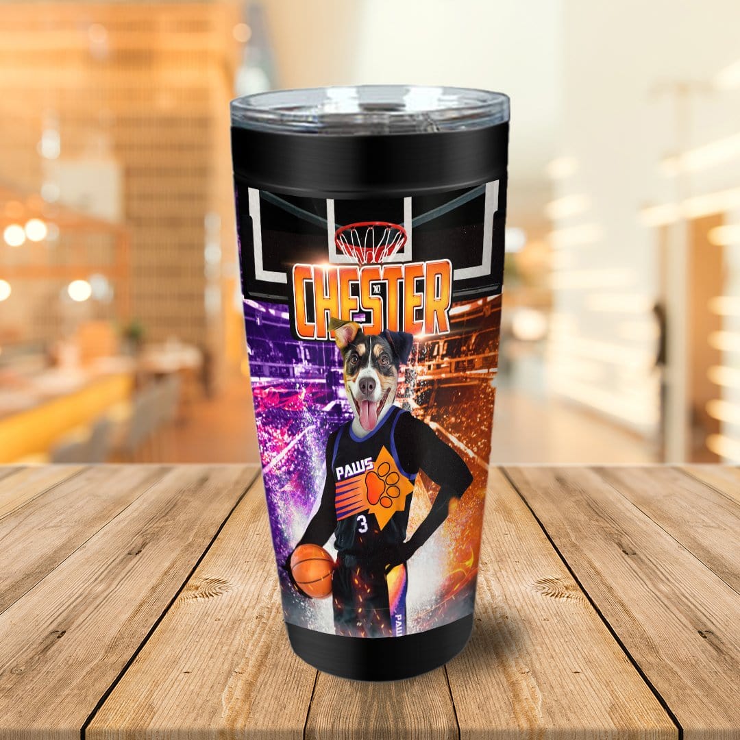 &#39;Phoenix Paws&#39; Personalized Tumbler