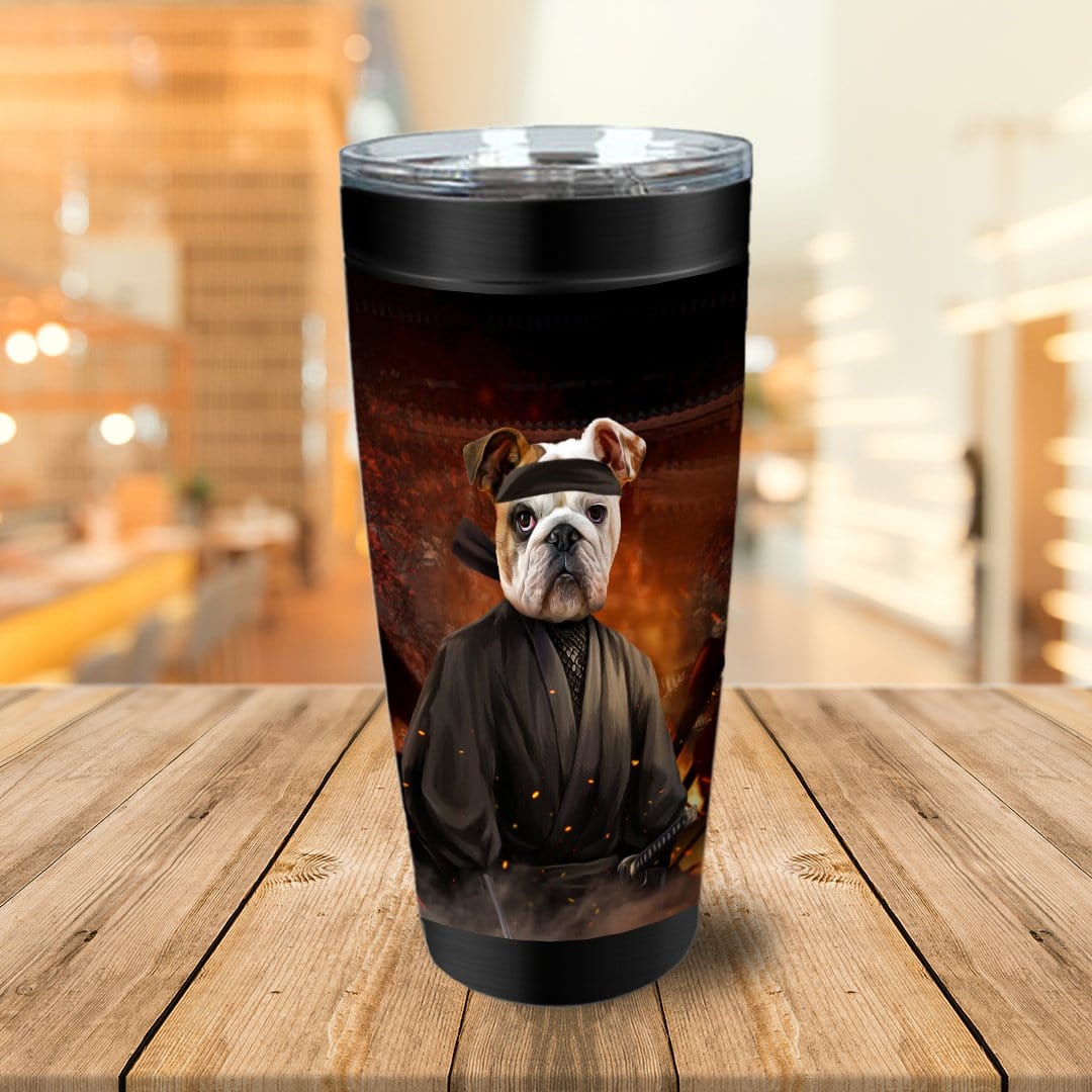 &#39;The Ninja&#39; Personalized Tumbler