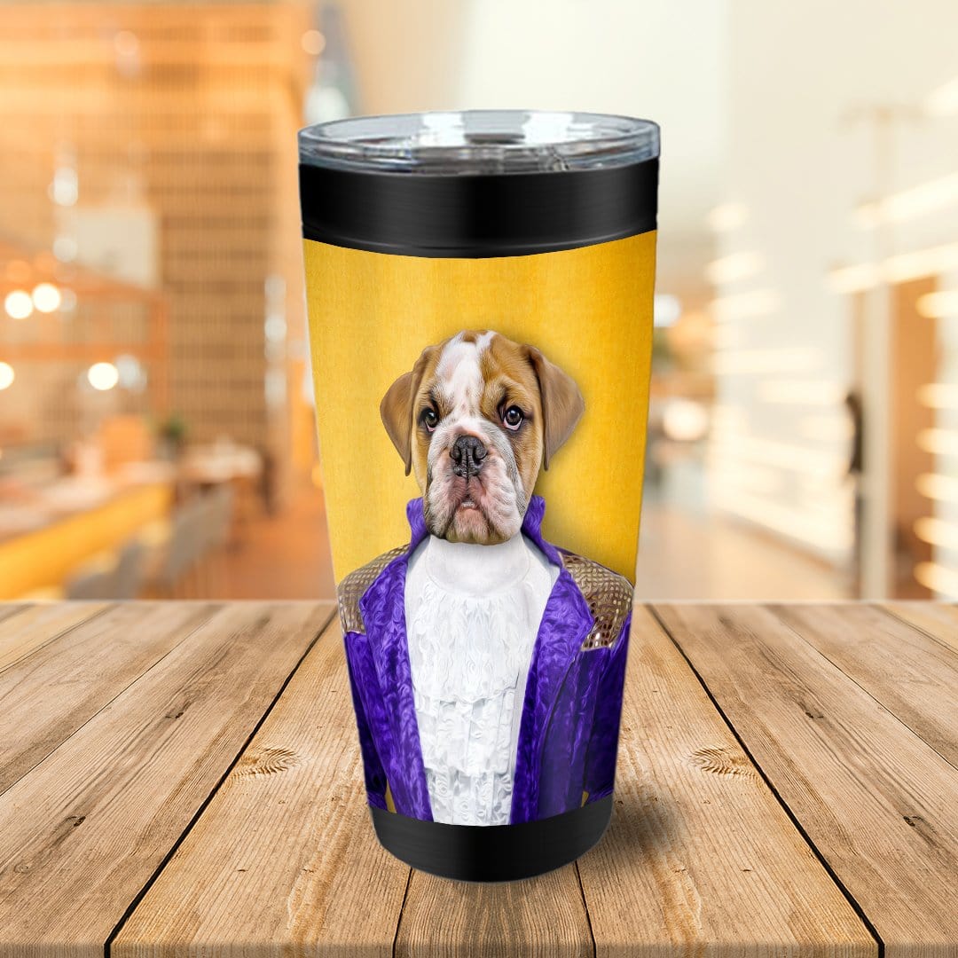 &#39;The Prince-Doggo&#39; Personalized Tumbler