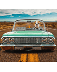 'The Lowrider' Personalized Pet Blanket