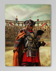 'The Gladiator' Personalized Pet Blanket