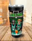 'Boston Walkies' Personalized 2 Pet Tumbler