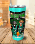 'Boston Walkies' Personalized 2 Pet Tumbler