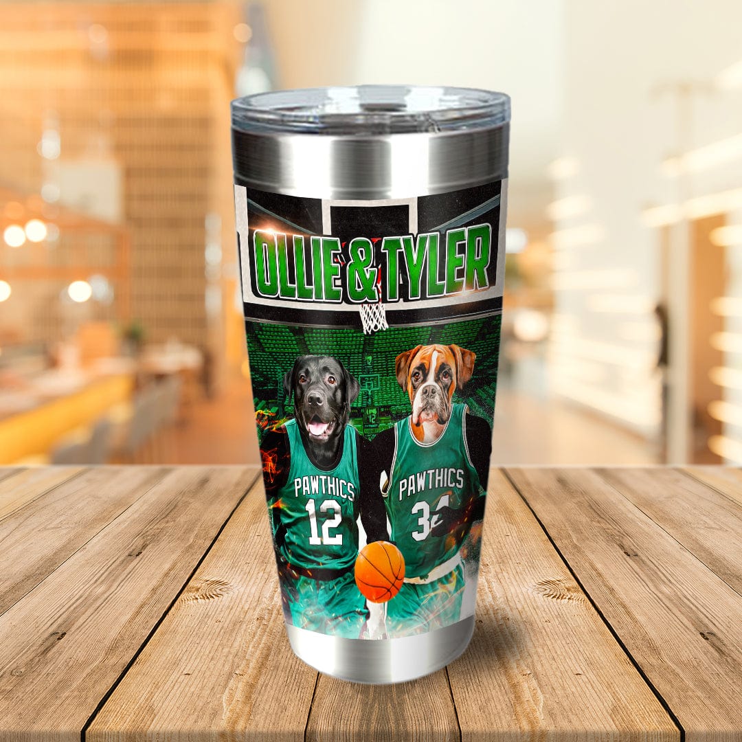 &#39;Boston Walkies&#39; Personalized 2 Pet Tumbler