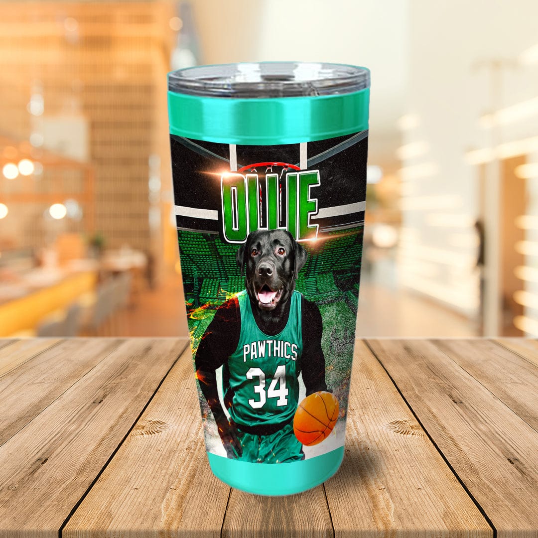 &#39;Boston Walkies&#39; Personalized Tumbler