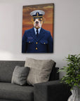 'The Coast Guard' Personalized Pet Canvas