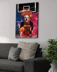 'Cleveland Doggoliers' Personalized Pet Canvas