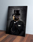 'The Winston' Personalized Pet Canvas