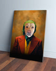 'Joker Doggo' Personalized Pet Canvas