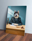 'The Lawyer' Personalized Pet Canvas