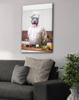 'The Chef' Personalized Pet Canvas