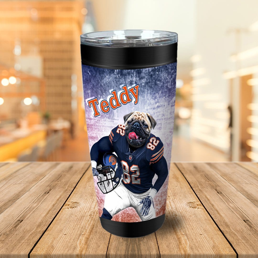 &#39;Chicago Doggos&#39; Personalized Tumbler