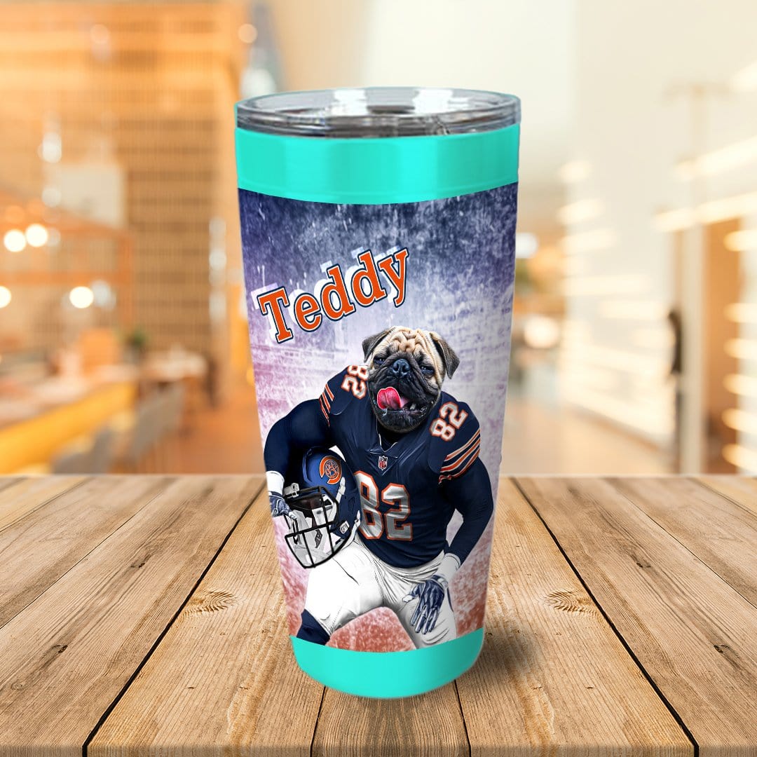 &#39;Chicago Doggos&#39; Personalized Tumbler