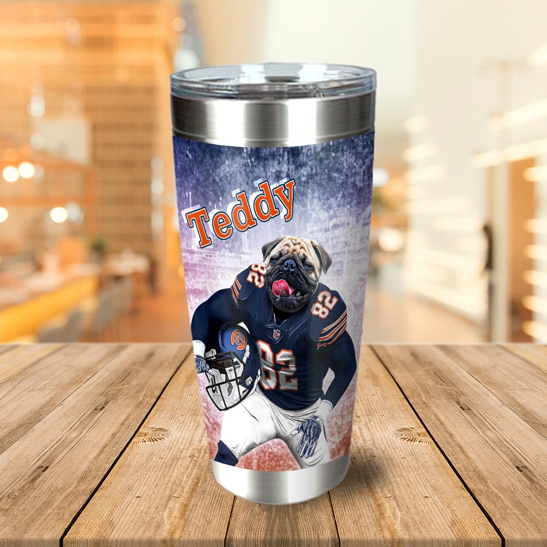 &#39;Chicago Doggos&#39; Personalized Tumbler