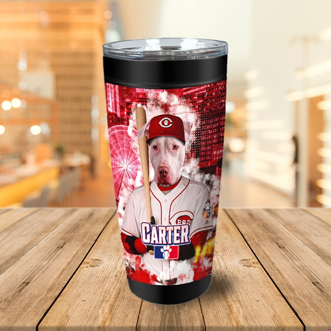 &#39;Cincinnati Red Doggos&#39; Personalized Tumbler