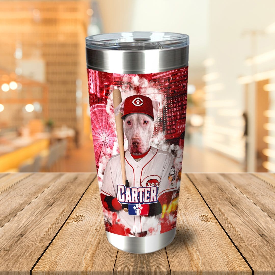 &#39;Cincinnati Red Doggos&#39; Personalized Tumbler