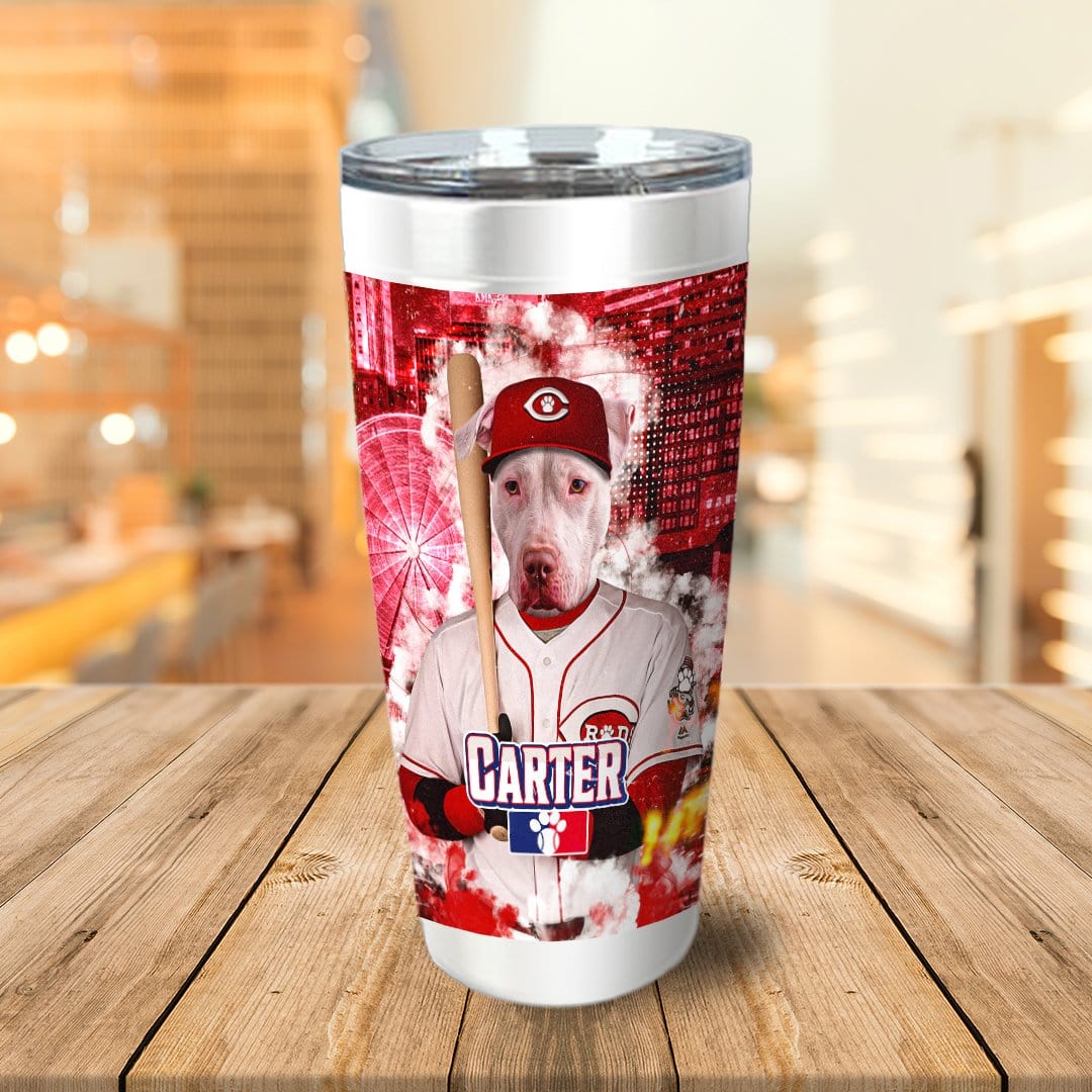 &#39;Cincinnati Red Doggos&#39; Personalized Tumbler