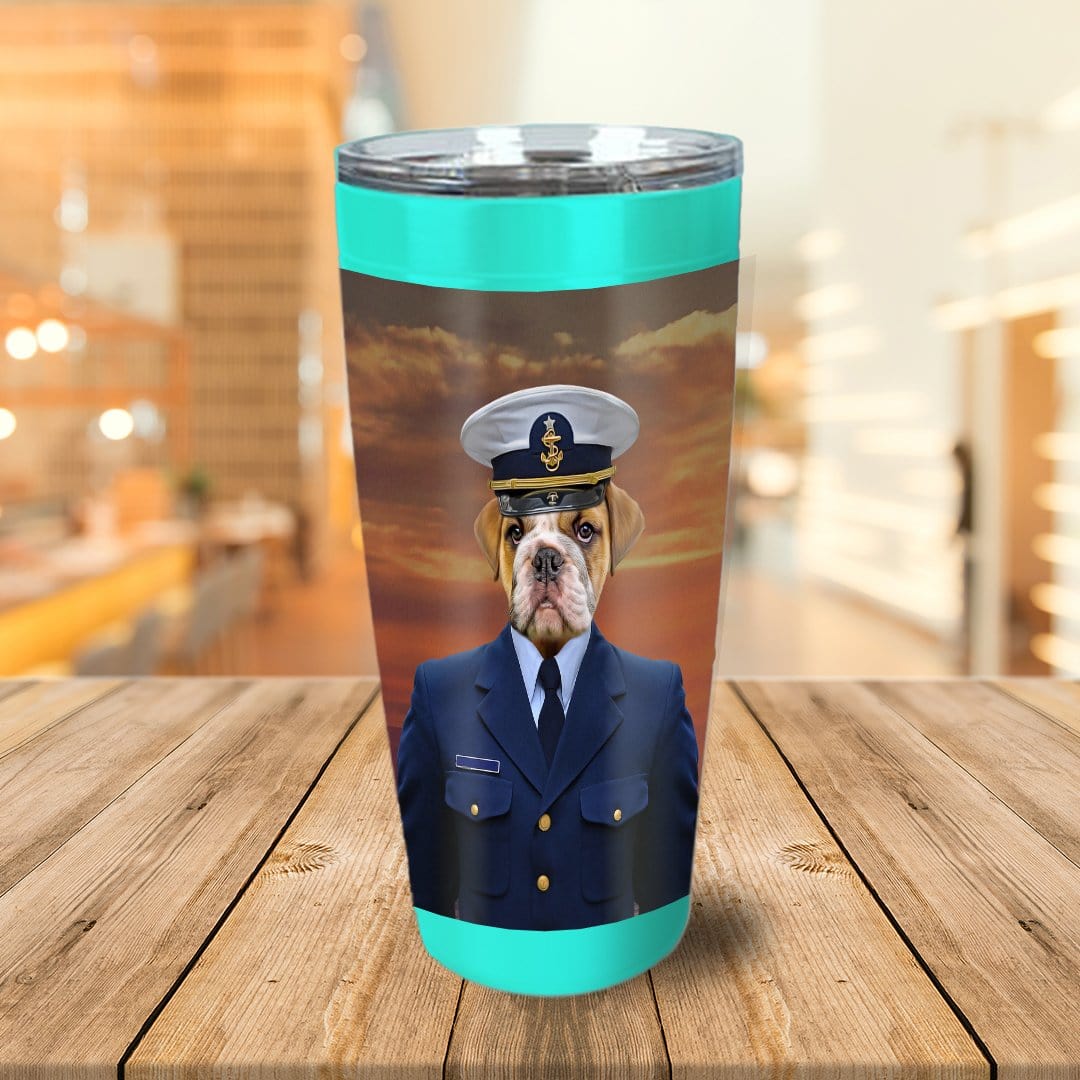 &#39;The Coast Guard&#39; Personalized Tumbler