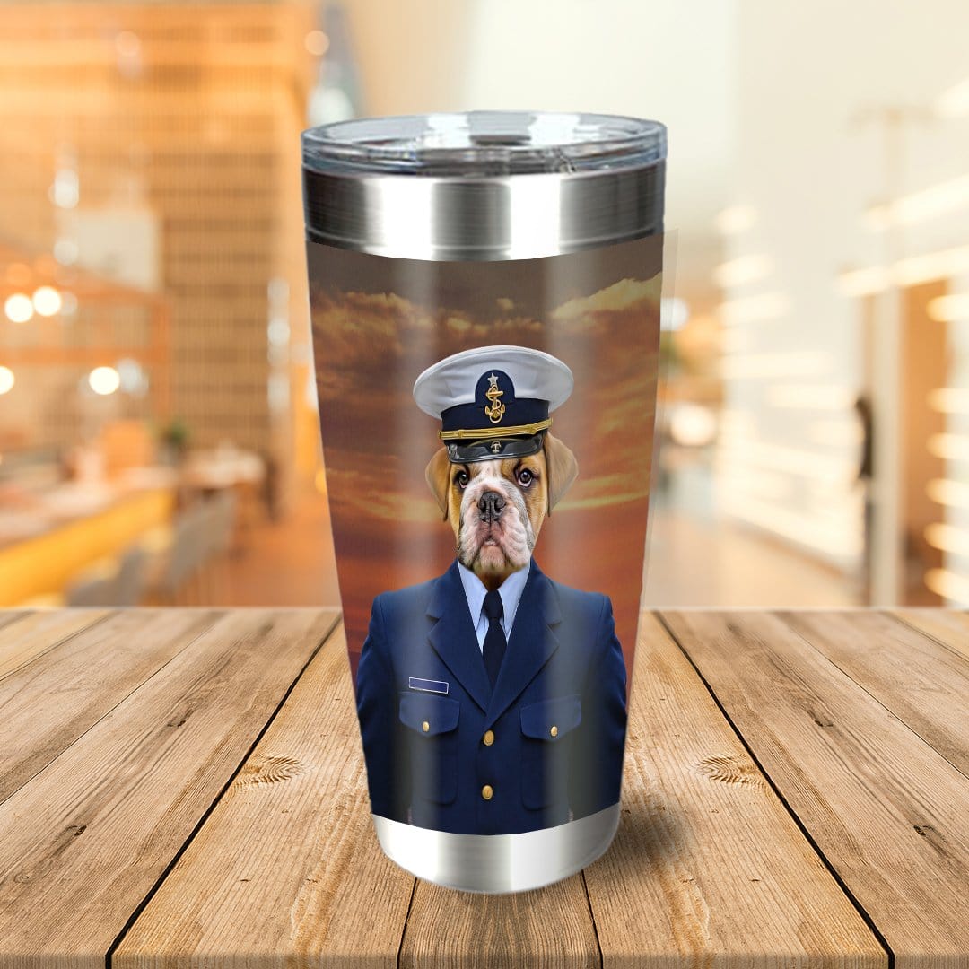 &#39;The Coast Guard&#39; Personalized Tumbler