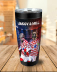 'Croatia Doggos' Personalized 2 Pet Tumbler