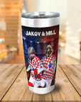 'Croatia Doggos' Personalized 2 Pet Tumbler