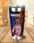 'Croatia Doggos Soccer' Personalized Tumbler