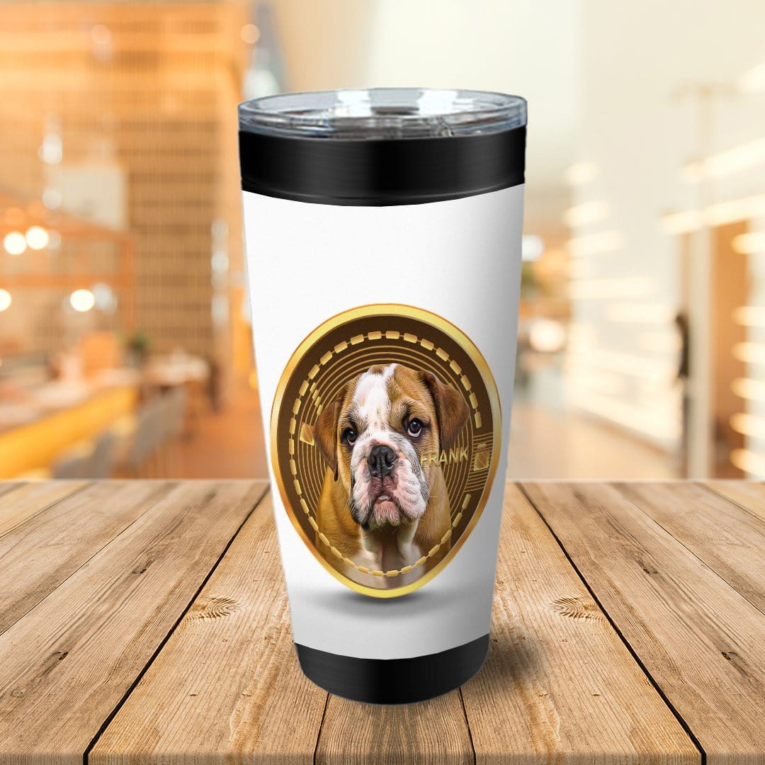 &#39;Custom Crypto (Your Dog)&#39; Personalized Tumbler