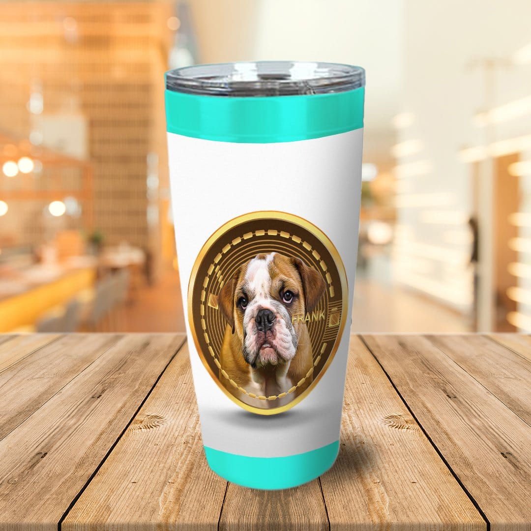 &#39;Custom Crypto (Your Dog)&#39; Personalized Tumbler