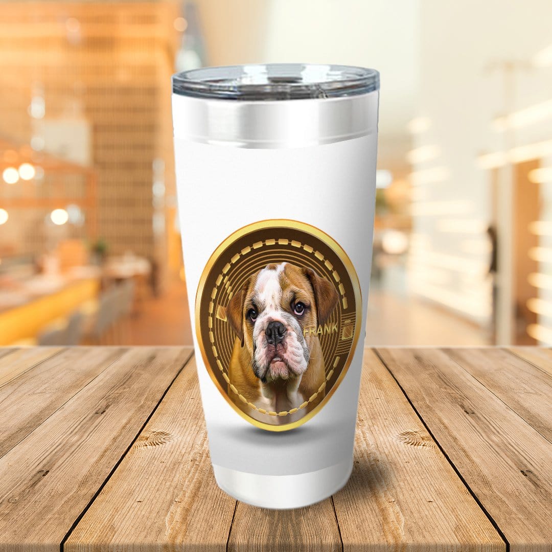 &#39;Custom Crypto (Your Dog)&#39; Personalized Tumbler