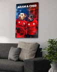 'Czech Doggos' Personalized 2 Pet Canvas