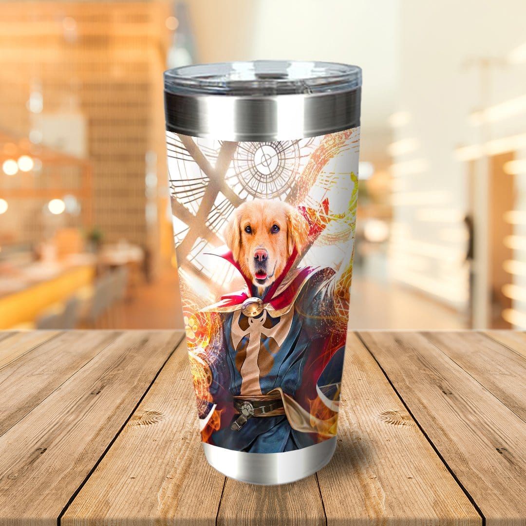 &#39;Dawgtor Strange&#39; Personalized Tumbler