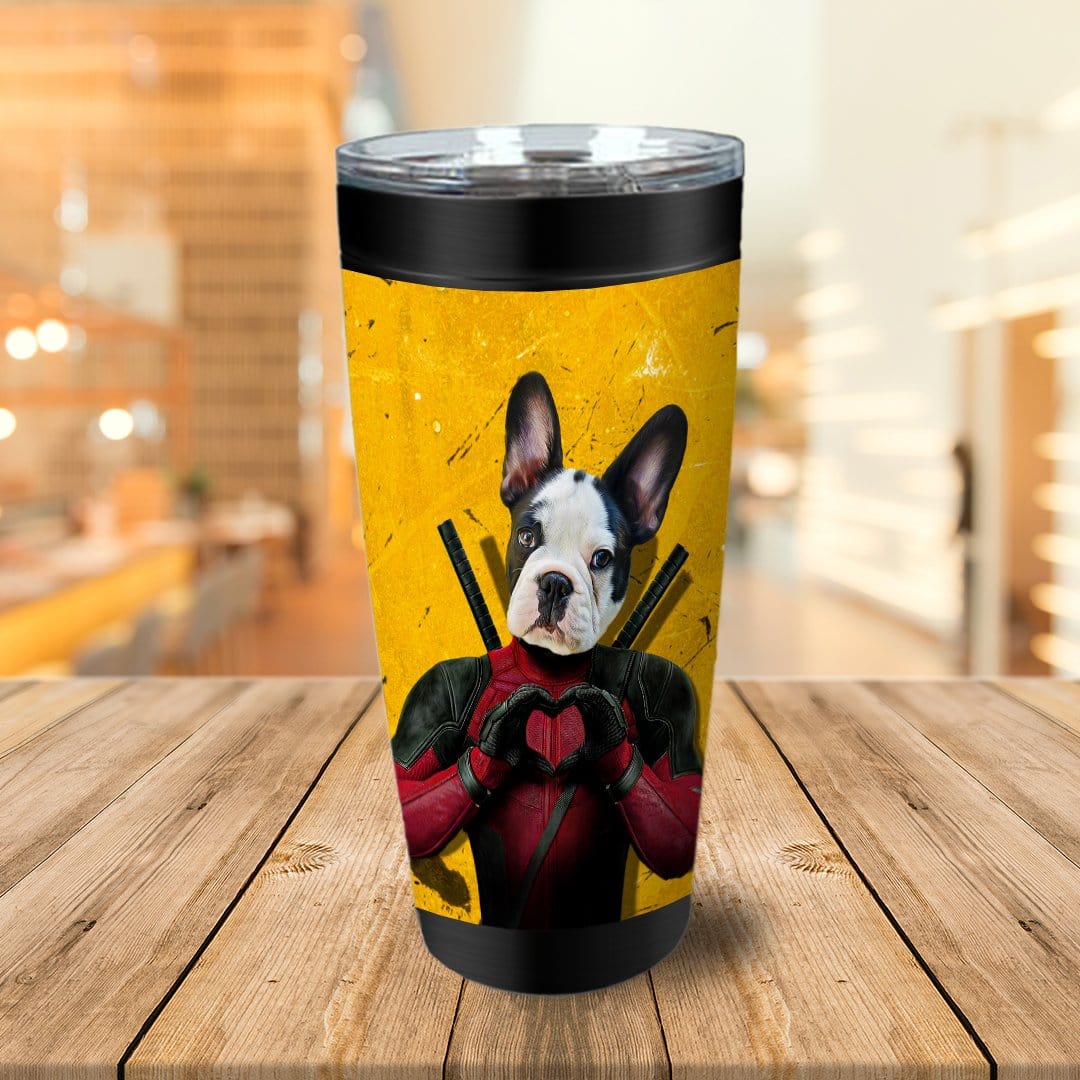 &#39;Deadpaw&#39; Personalized Tumbler