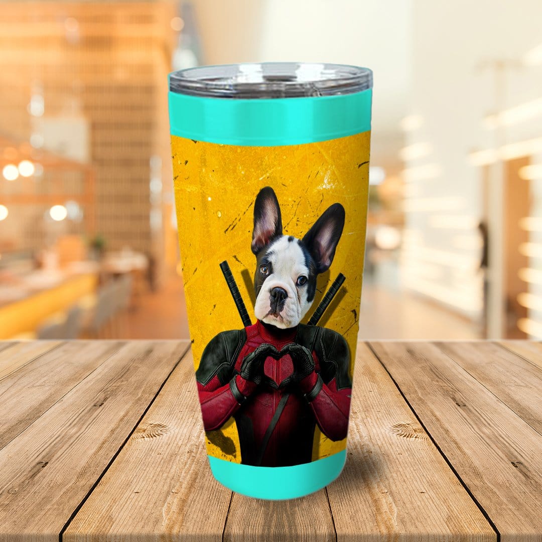 &#39;Deadpaw&#39; Personalized Tumbler