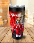 'Denmark Doggos Soccer' Personalized Tumbler