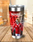 'Denmark Doggos Soccer' Personalized Tumbler