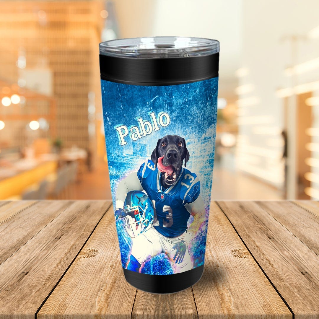 &#39;Detroit Doggos&#39; Personalized Tumbler