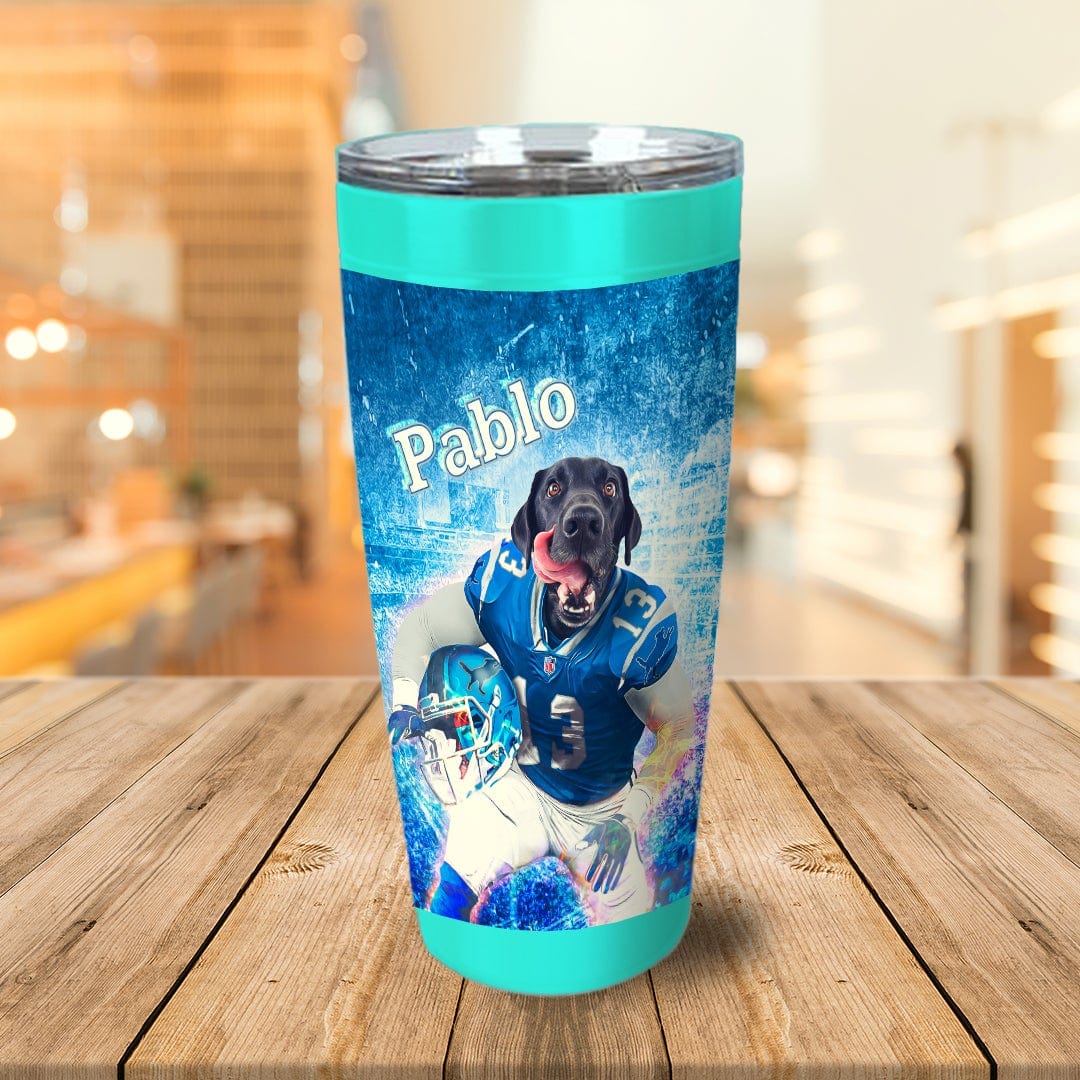 &#39;Detroit Doggos&#39; Personalized Tumbler