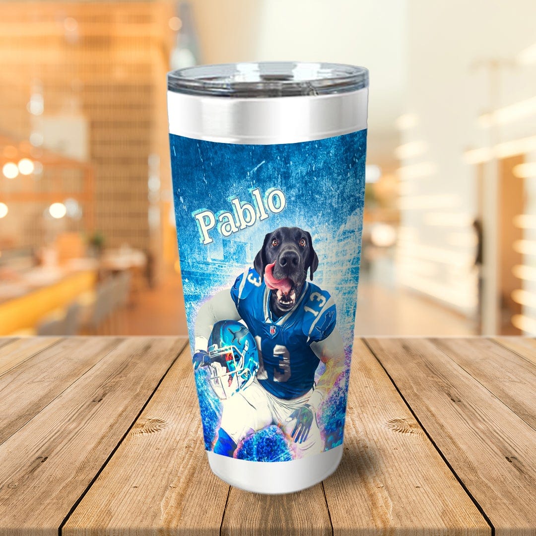 &#39;Detroit Doggos&#39; Personalized Tumbler