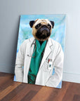 'The Doctor' Personalized Pet Canvas