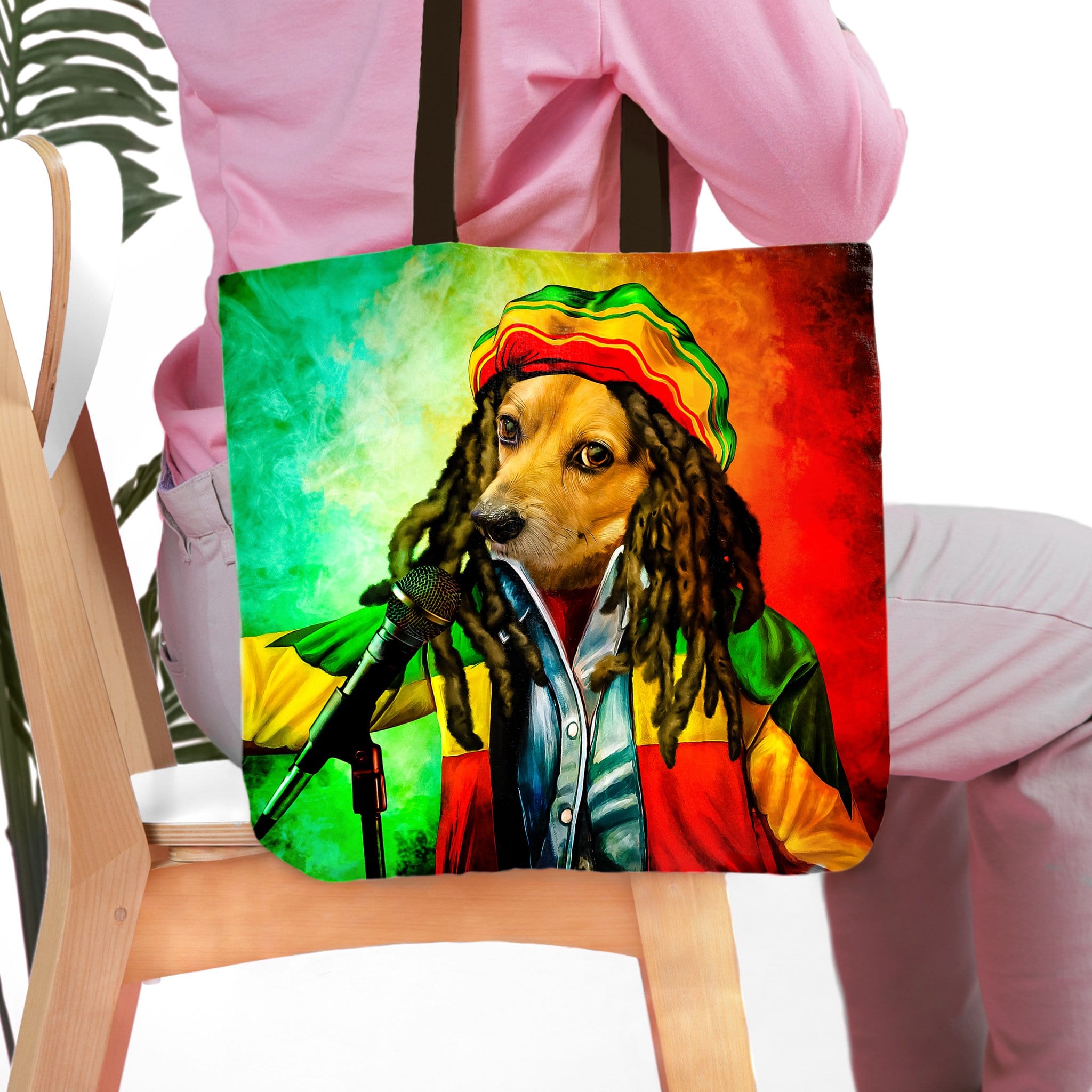 Bolsa Tote Personalizada &#39;Perro Marley&#39;