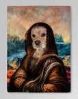 'Dogga Lisa' Personalized Pet Blanket